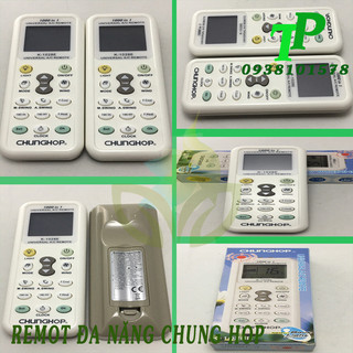 Điều Khiển Máy Lạnh, Remote Điều Hòa Đa Năng ChungHop