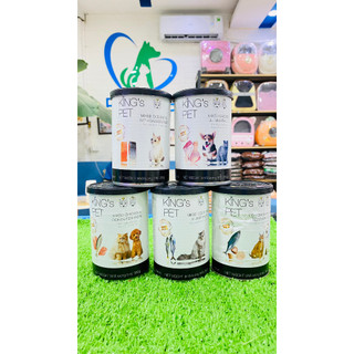 Pate lon King Pet 380gr cho mèo, cún con từ 1 tháng tuổi