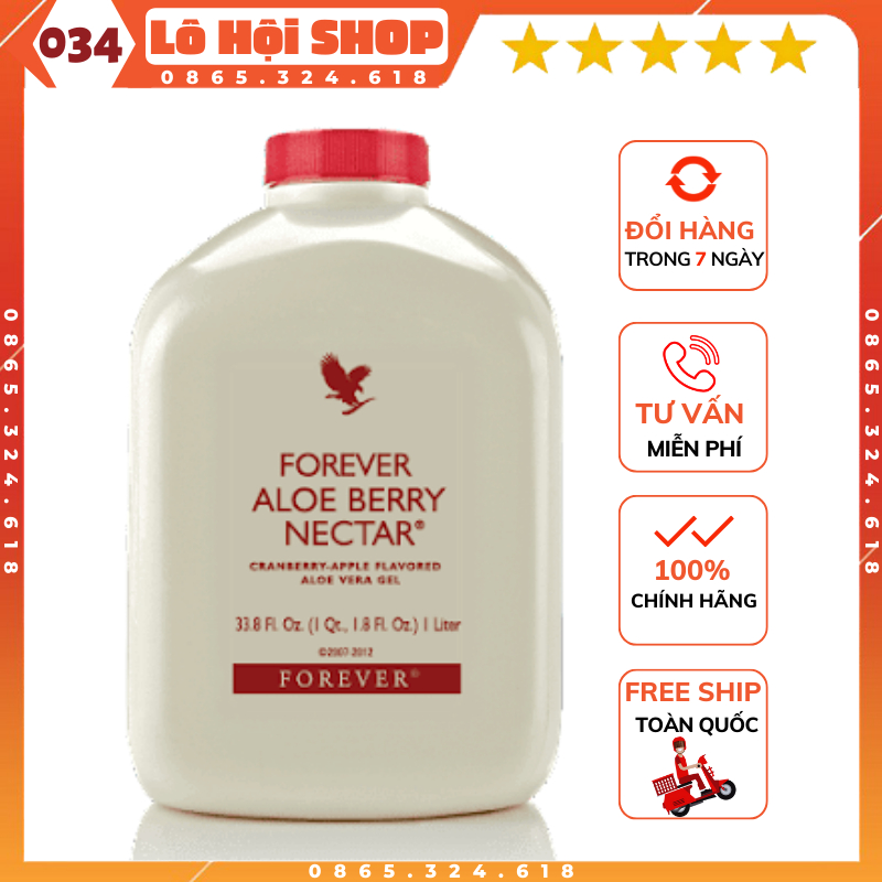 Nước uống dinh dưỡng Lô Hội | Aloe Berry Nectar | 034flp Lô Hội