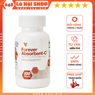[GIÁ RẺ] Viên vitamin C Forever Absorbent-C 048flp Lô Hội
