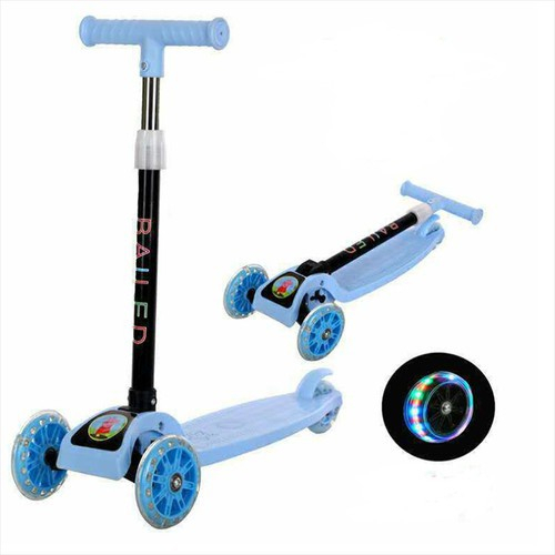 XE TRƯỢT SCOOTER 3 BÁNH PHÁT SÁNG CHO BÉ ,CÂN NẶNG TỪ 10-30 KG THOẢI MÁI- HÀNG LOẠI 1 CHẮC CHẮN, BẢO