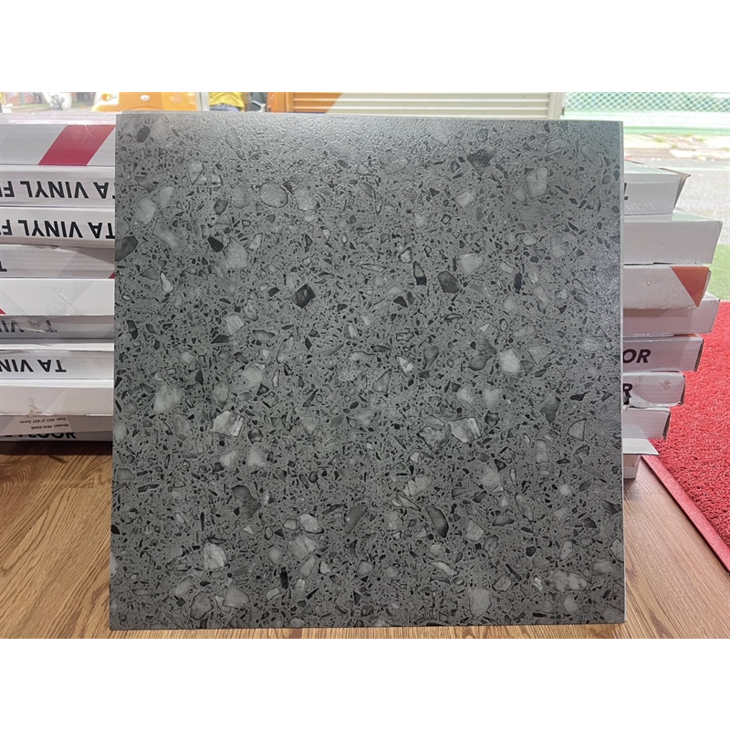 Sàn nhựa vuông 45x45cm Vân xi măng, bê tông, vân đá, vân thảm sẵn keo bóc dán