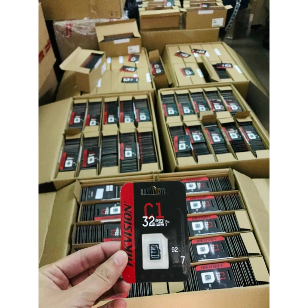 Thẻ nhớ 32GB - 64GB Hikvision cho camera Ezviz, Imou | BigBuy360 - bigbuy360.vn