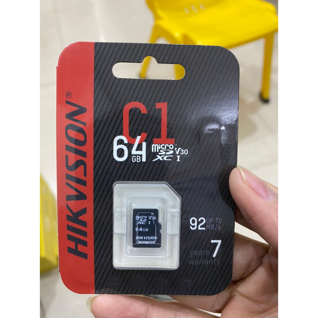 Thẻ nhớ 32GB - 64GB Hikvision cho camera Ezviz, Imou | BigBuy360 - bigbuy360.vn