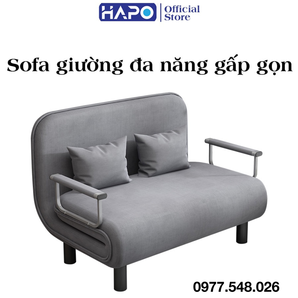 Sofa giường đa năng gấp gọn thông minh.Ghế sofa giường thông minh đa năng gấp gọn tặng kèm gối