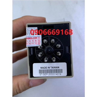 Đồng Hồ Timer Hẹn Giờ AH3-C Hiệu STON( 6 Giây/ 60 Giây/ 6 Phút/ 60 Phút ) (Tặng Đế)