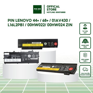 Pin máy tính xách tay, pin laptop lenovo 44+ / 68+ / 01av430 / l16l2pb1 / 0hw022/ 00hw024 zin