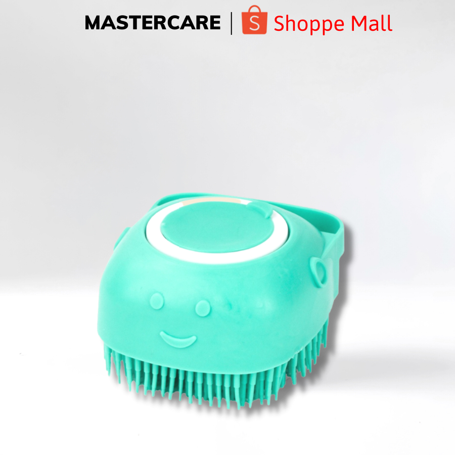 Bông Tắm Silicon MASTERCARE Dành Cho Chó Mèo Bàn Chải Tắm Thú Cưng Cao Cấp Mềm Mại