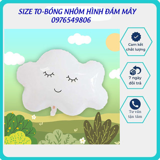 Bong bóng nhôm hình mây cỡ to