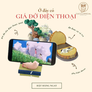 Giá đỡ diện thoại kiểu dáng hoạt hình dễ thương phong cách Nhật Bản CUCCU