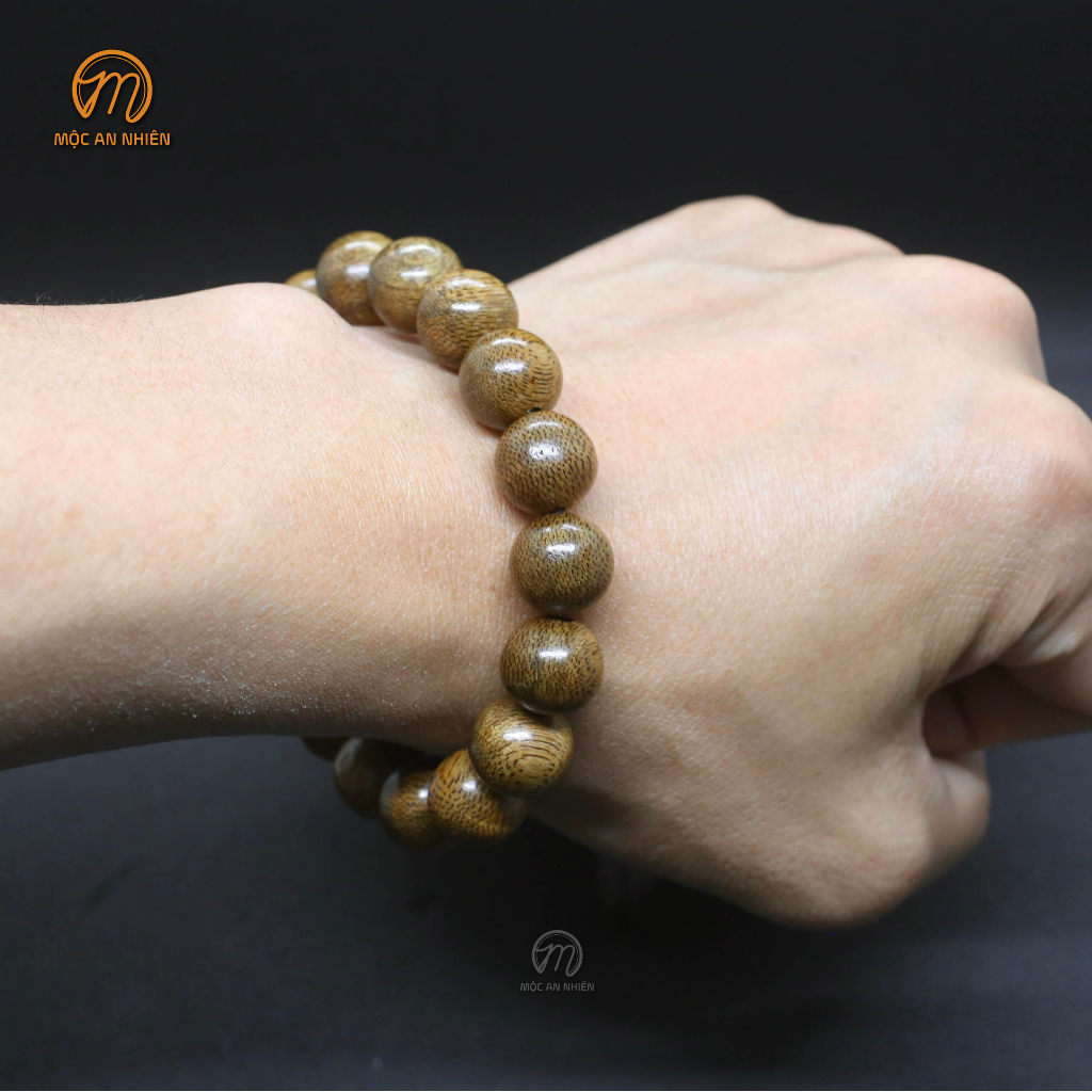 Vòng tay gỗ Trầm Hương thơm, vòng gỗ Trầm Hương chuẩn tự nhiên