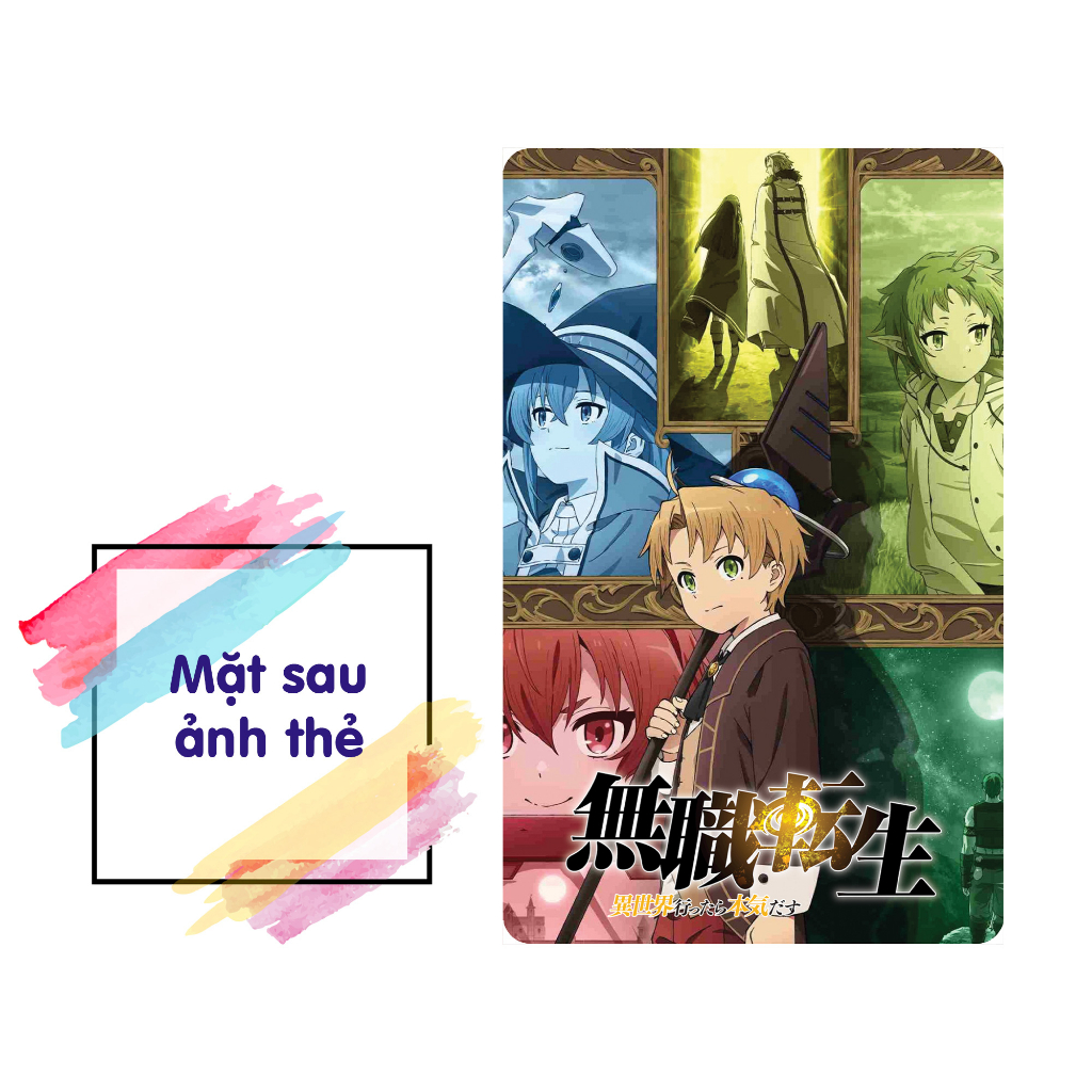 Ảnh thẻ anime Hologram - Thất Nghiệp Chuyển Sinh - Mushoku Tensei