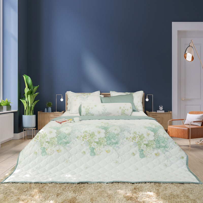 Bộ chăn drap gối Tencel Premium Hometex 5 món