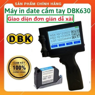 Máy in date cầm tay giá rẻ,Màn hình cảm ứng, giao diện dễ xài