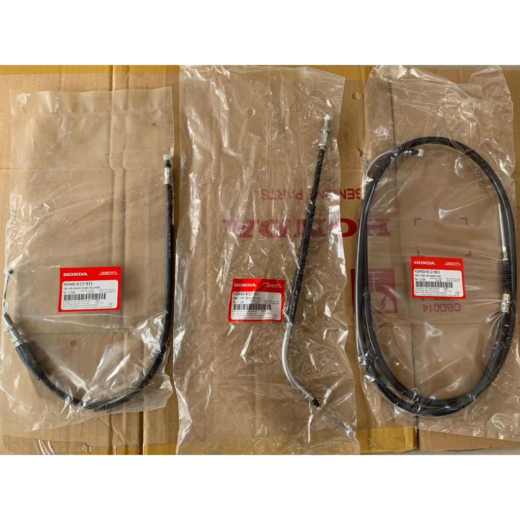 DÂY THẮNG LEAD 125 ZIN CHÍNH HÃNG HONDA - 43450K12901 - 43440K12901 - 45440K12931