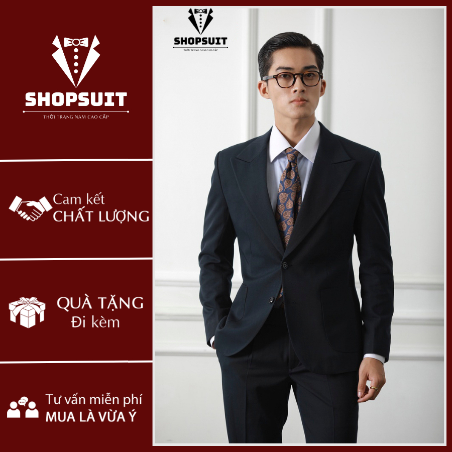 Vest nam Blazer Hàn Quốc,Vest Suit Thanh lịch trẻ trung mẫu 2 cúc túi hộp 2 bên | BigBuy360 - bigbuy360.vn