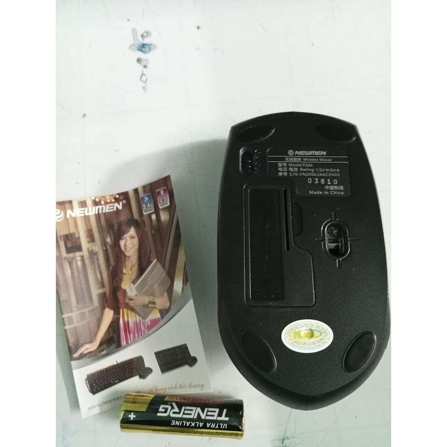 Chuột máy tính không dây Newmen F266 chính hãng sành điệu