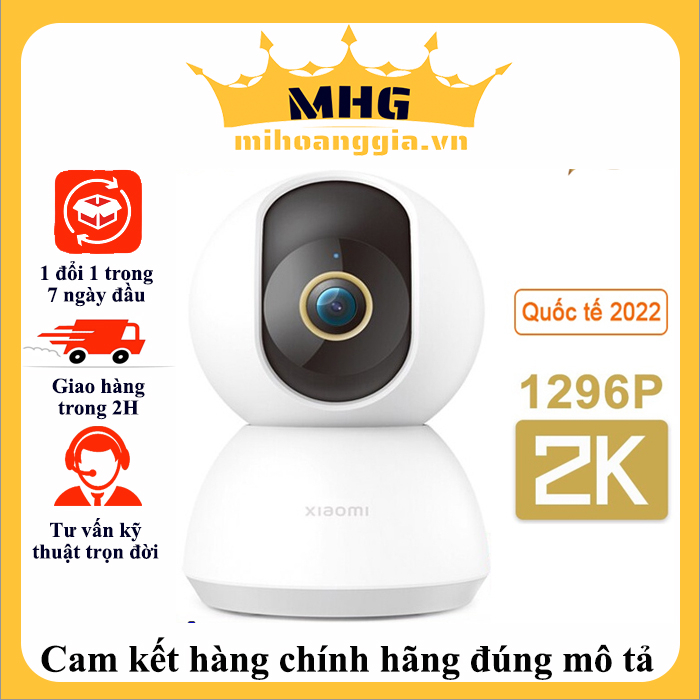 Camera IP Xiaomi Smart Camera C300 Wifi 2K XMC01 - Hàng chính hãng