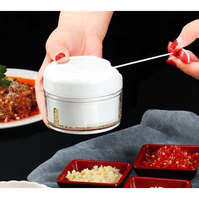 Máy mini cầm tay xay tỏi ớt hành tiện lợi nhanh chóng KN1022