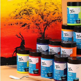 Màu Acrylic 3D Mont Marte Signature 300ml Full bảng màu