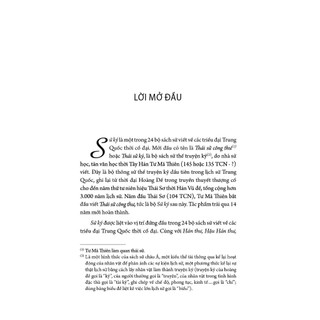 Sách - Sử Ký Bản Kỷ - Tư Mã Thiên (Bìa Cứng)
