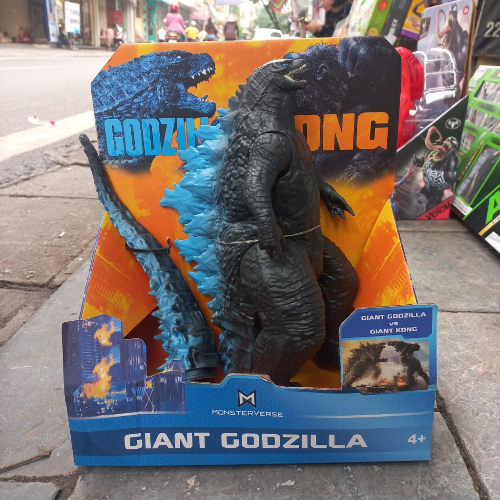 Đồ Chơi Mô hình Quái Vật Godzilla vs Kong - Lửa Xanh cao 26 cm