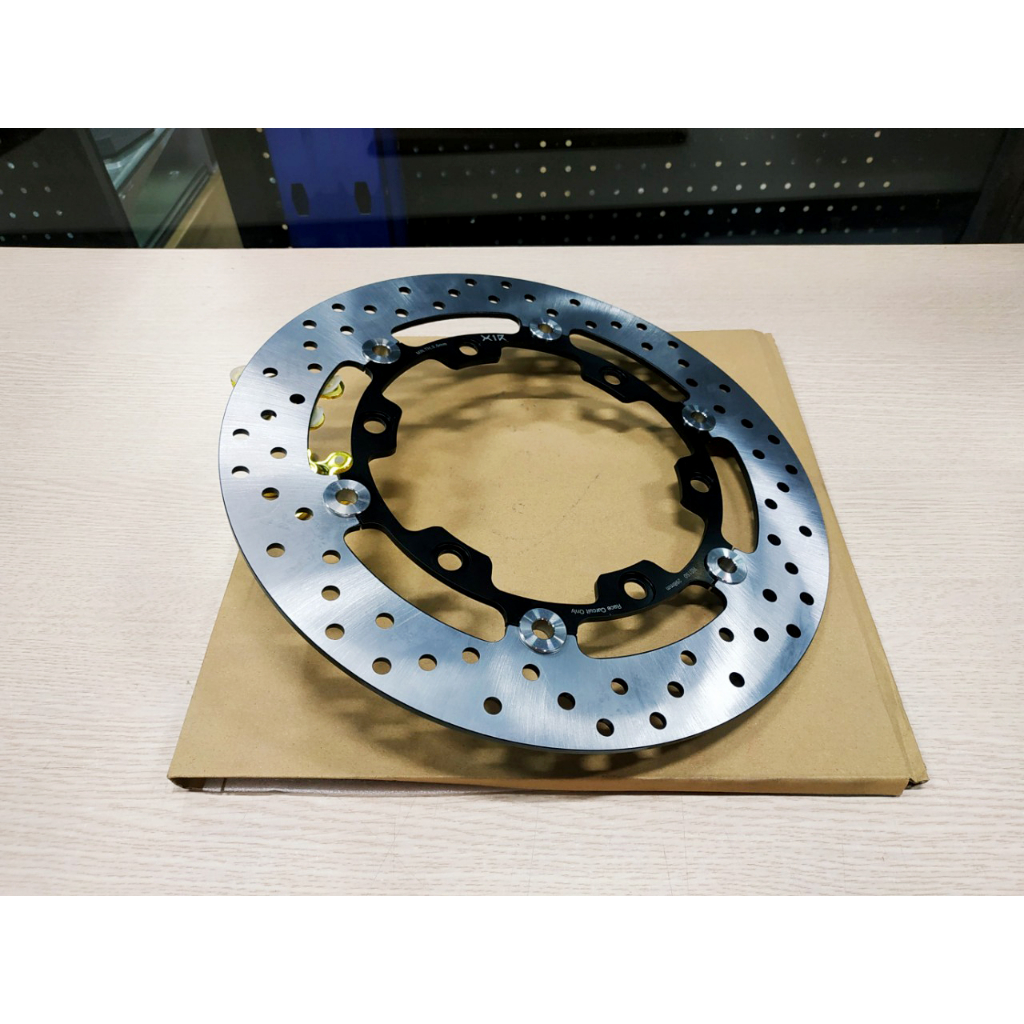 Đĩa Thắng Trước R3 X1R lắp Exciter150 / Winner 150 size 298mm Có Long Nhôm Anode Cao Cấp