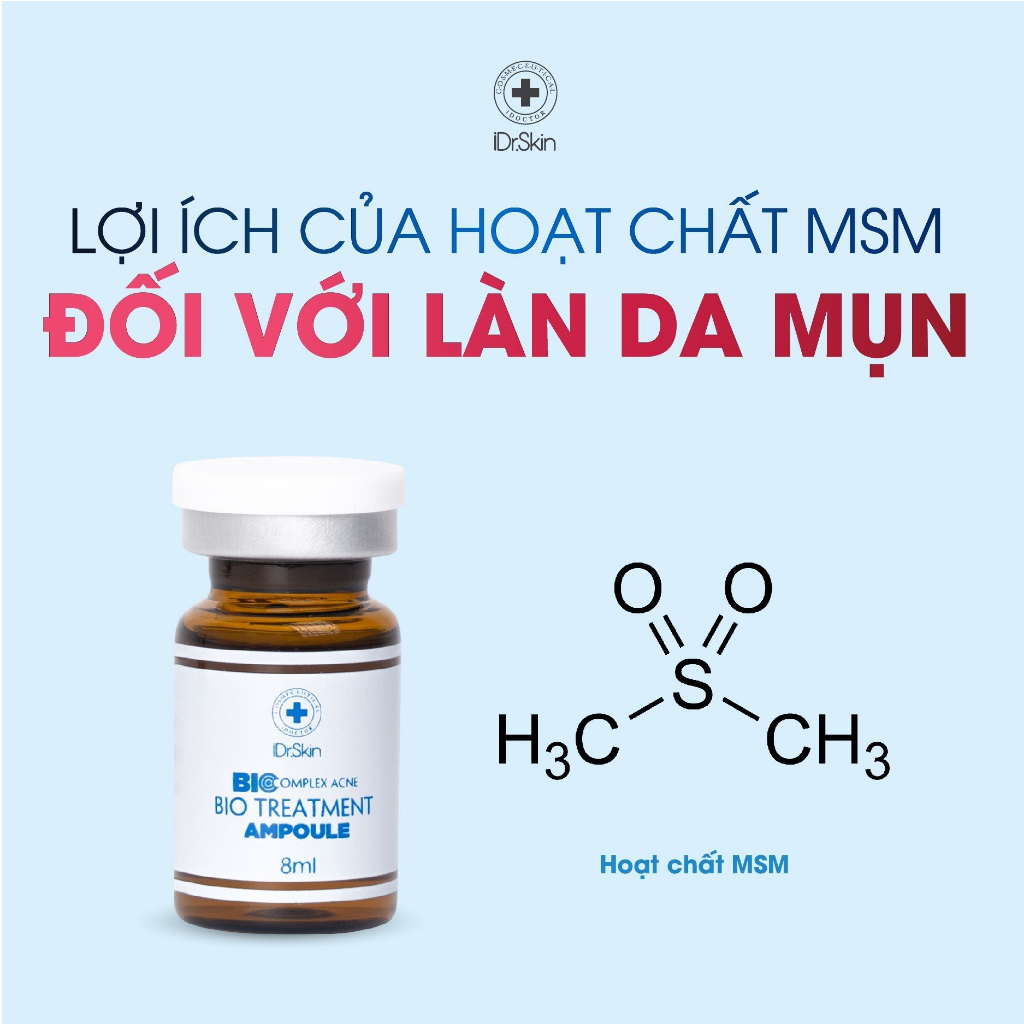 Tế bào gốc mụn IDr Skin_ Bio Complex Acne Treatment Ampoule