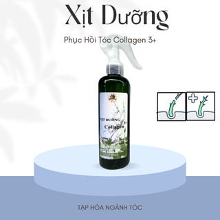 Xịt dưỡng tóc chăm sóc tóc phục hồi hư tổn Keratin Collagen xịt dưỡng tóc uốn nhuộm duỗi tinh chất dưỡng tóc khô xơ