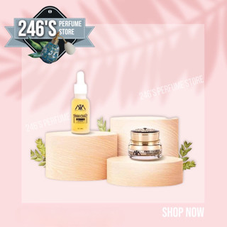 Combo Kem Face Collagen DNA Cá Hồi và Serum Tinh Chất Ampoule Saffron chính hãng MeeA Organic