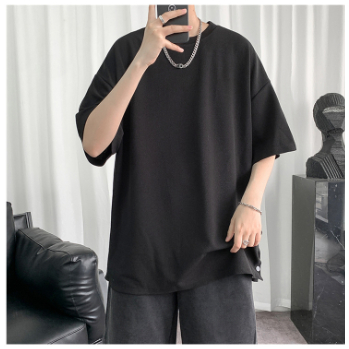 Áo thun Midi Fashion Unisex Oversize tay lỡ phom rộng nam nữ thời trang Hàn Quốc chất liệu cotton cao cấp