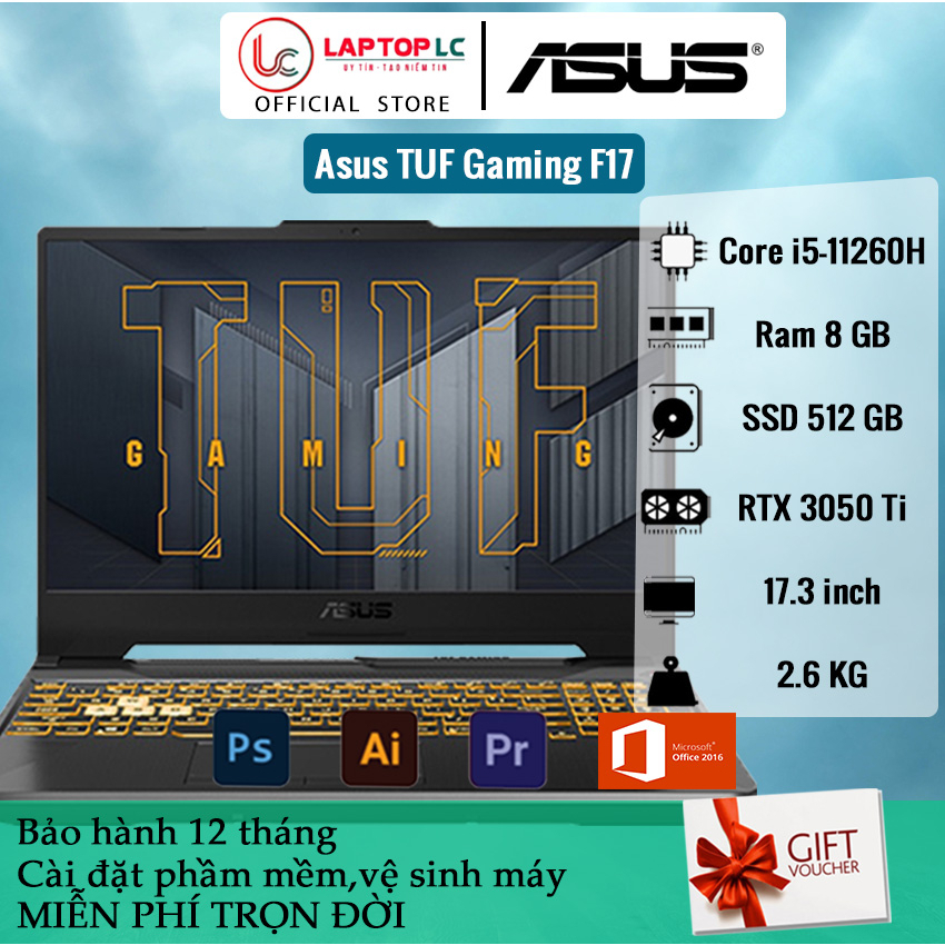 Laptop Asus TUF Gaming F17