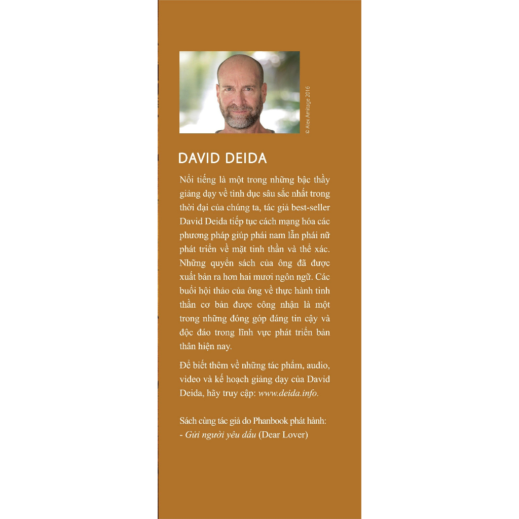 Sách - Lối Đi Của Người Đàn Ông Vượt Trội - David Deida