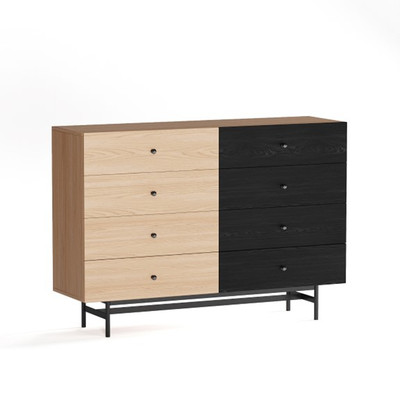 CHORO, Tủ lưu trữ, Tủ đựng đồ DRA_358, 140x40x98cm, tủ gỗ Scandi Home