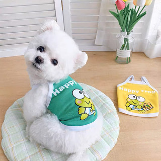 Áo hai dây ếch vui vẻ cho chó mèo