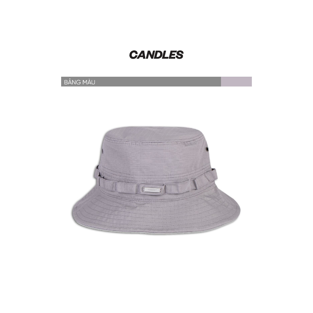 Mũ rộng vành nam nữ CANDLES FISHING thiết kế độc đáo chất liệu Nylon Ripstop chính hãng