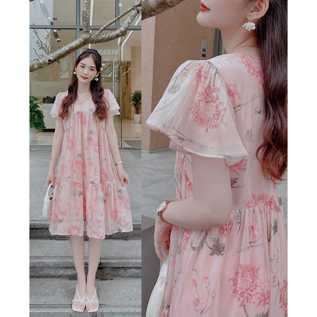 Váy peony babydoll cao cấp