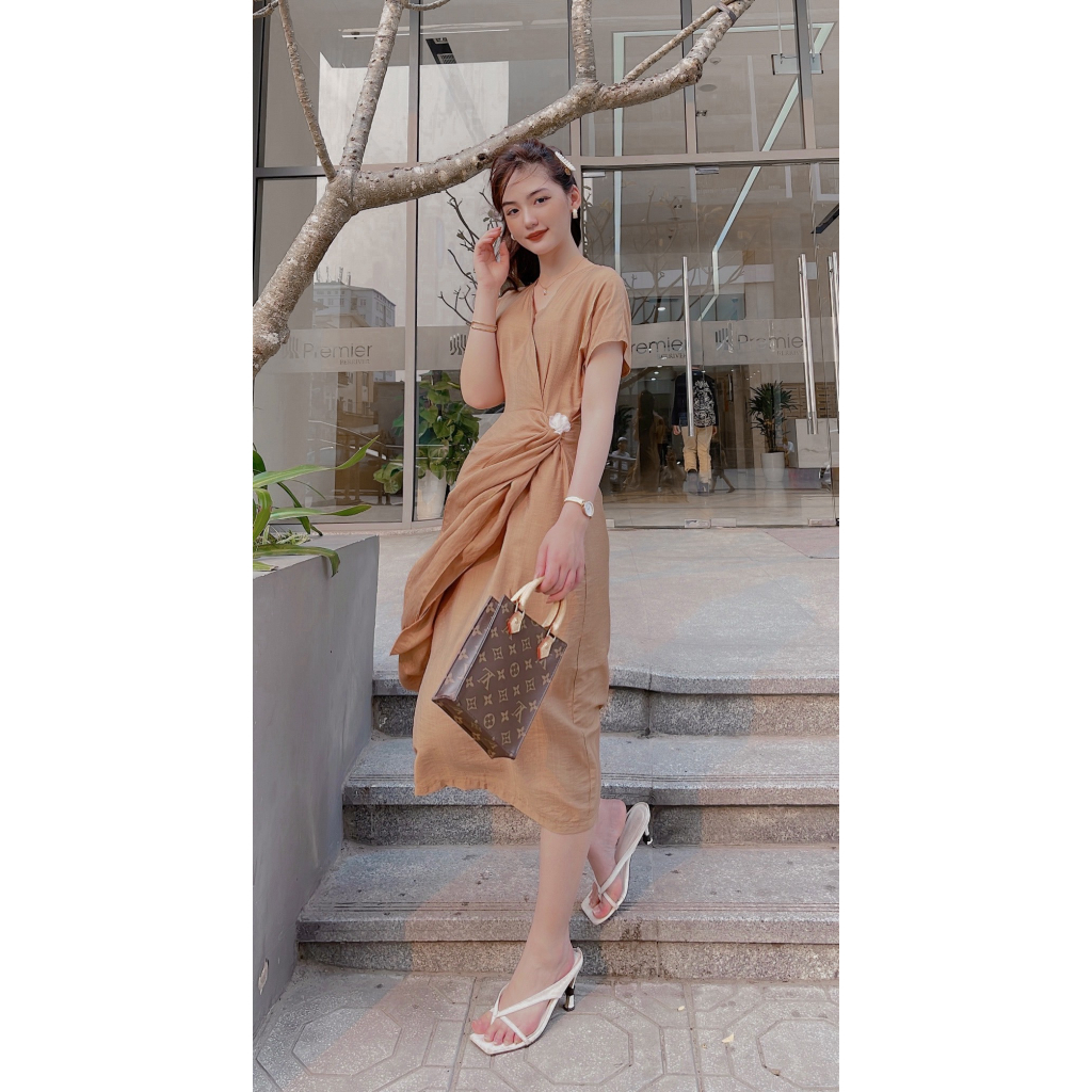 VÁY VAI LIỀN CHỈNH EO CAO CẤP