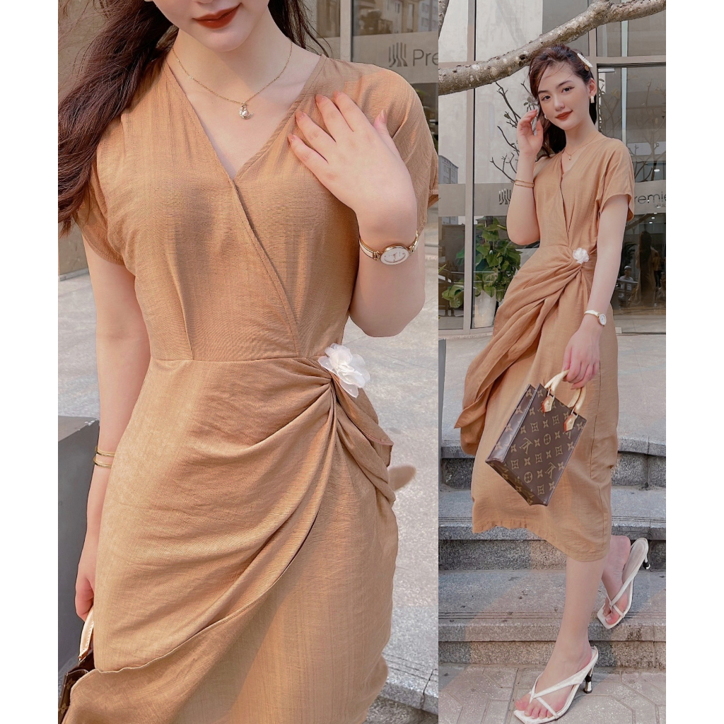 VÁY VAI LIỀN CHỈNH EO CAO CẤP