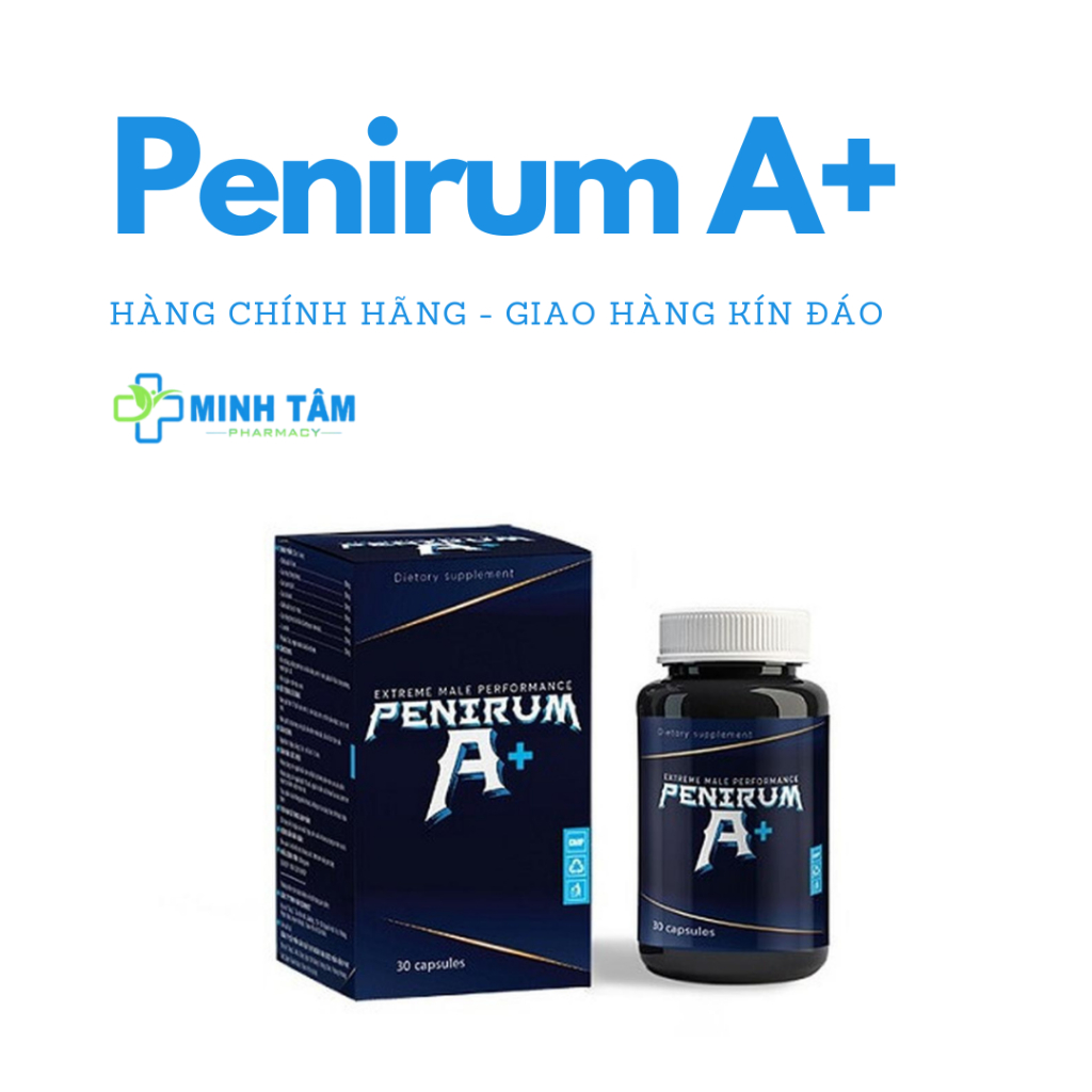 Penirum A+ Chính Hãng Tăng Cường Sinh Lực Phái Mạnh & Kéo Dài Thời Gian Q.H