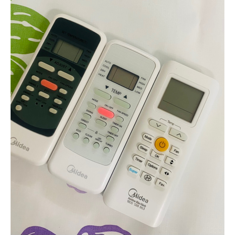 🎀🎀Remote máy lạnh media