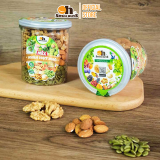 Mix Nhân Hạt Khô Nhập Khẩu Smile Nuts Hộp 255g