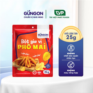 Bột gia vị phô mai lắc GUNGON gia vị rắc gà rán khoai tây chiên snack 25g