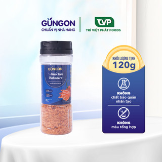 Muối tôm habanero GUNGON muối chấm trái cây, hoa quả rau củ đồ luộc 120g