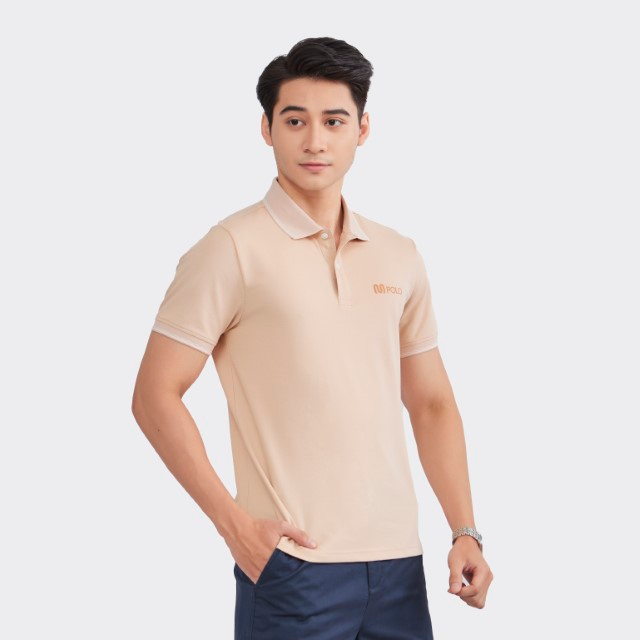 Áo polo mắt chim nam INSIDEMEN cotton thoáng mát thấm hút không nhăn form regular tay chun phối màu IPS071S2