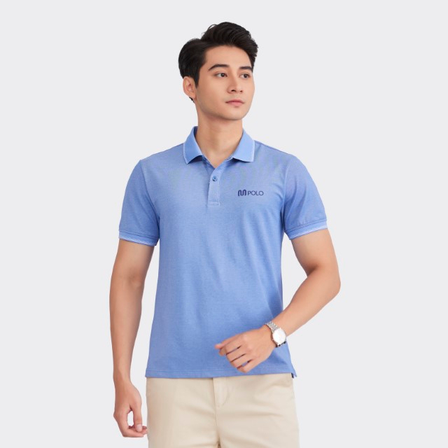 Áo polo mắt chim nam INSIDEMEN cotton thoáng mát thấm hút không nhăn form regular tay chun phối màu IPS071S2