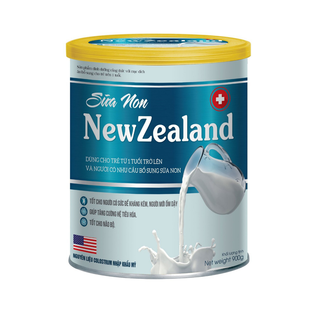 Hộp 900g -Sữa Non New Zealand Giúp Bổ Sung Sữa Non, Vitamin Và Khoáng Chất,Giúp Tăng Đề Kháng, Phát Triển Chiều Cao
