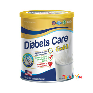 Hộp 900g Sữa tiểu đường Diabets Care Gold dùng được cho người huyết áp tim mạch tăng cường đề kháng