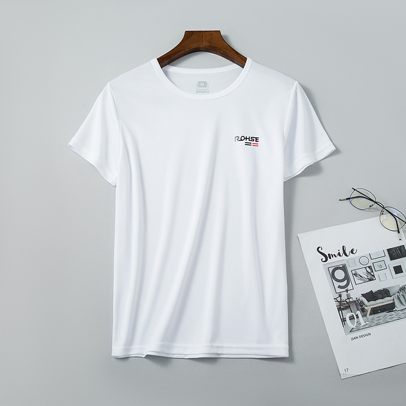 Áo thun nam thể thao đẹp, áo phông nam chạy bộ lụa băng ROHSE thấm hút, co giãn, thoáng khí thoải mái khi vận động