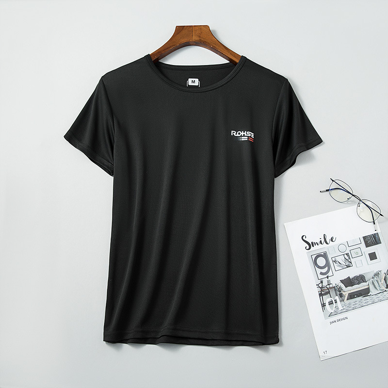 Áo thun nam thể thao đẹp, áo phông nam chạy bộ lụa băng ROHSE thấm hút, co giãn, thoáng khí thoải mái khi vận động
